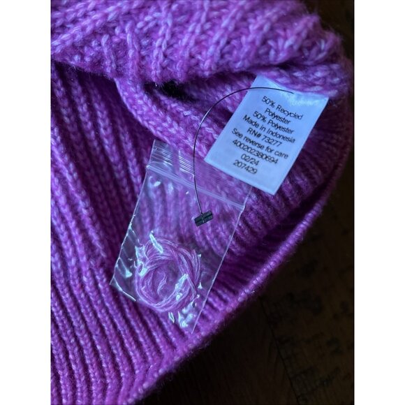 Sonoma Pink Bulky Sweater Size XL NWT perfect for Valentines day - Picture 8 of 8